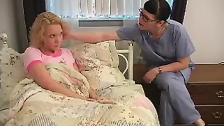 Sexy Doctor Spanked A Young Blonde In White Bedroom