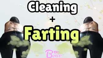 Custom: Cleaning And Farting In Latex!