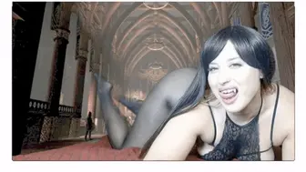 Vampire Galas Nylon Love: Masturbation In Wolford Neon 40 Pantyhose